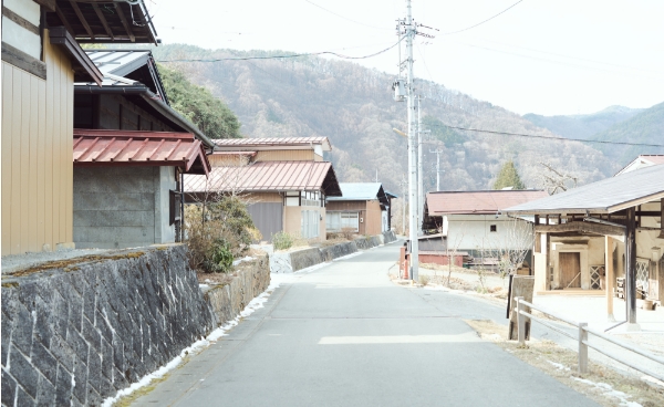 伊那市長谷の町